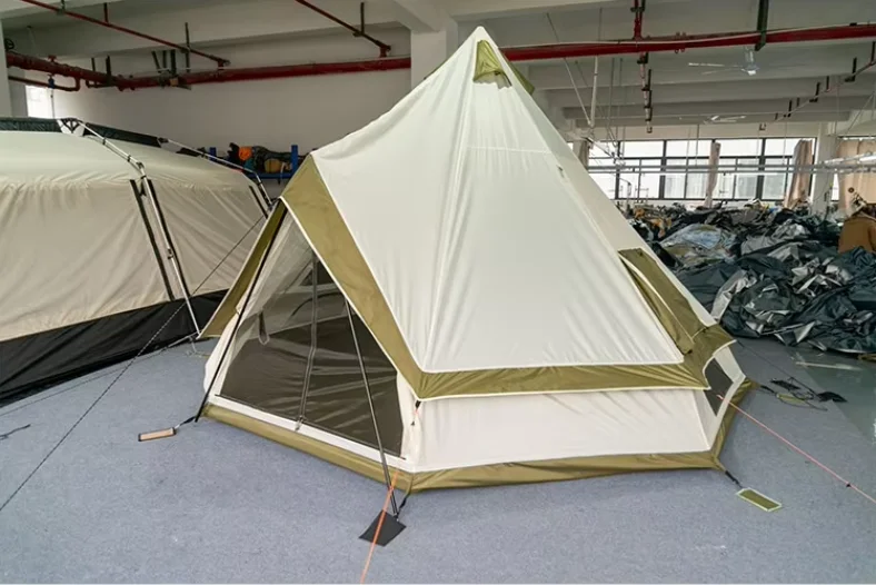 Индивидуальный элегантный дизайн, ткань Оксфорд, палатка Индианы Белл, открытый кемпинг, юрта