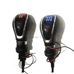 Perilla de palanca de cambios Manual LED para coche, pomo de palanca de 5 y 6 velocidades para Vauxhall Buick Opel Astra Insignia para Chevrolet Captiva 2012