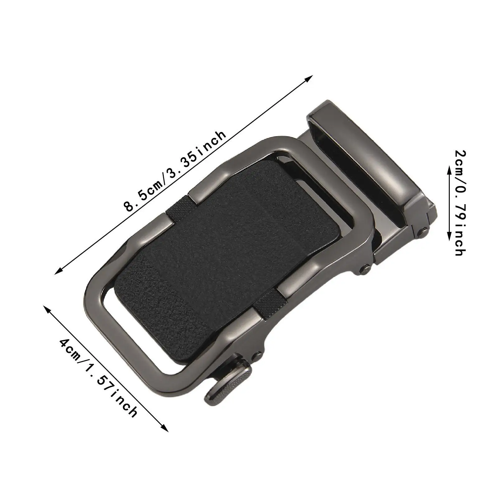 Hadiah Gesper Sabuk Pria untuk Setelan Bisnis Pria untuk Sabuk Kulit Paduan Ringkas