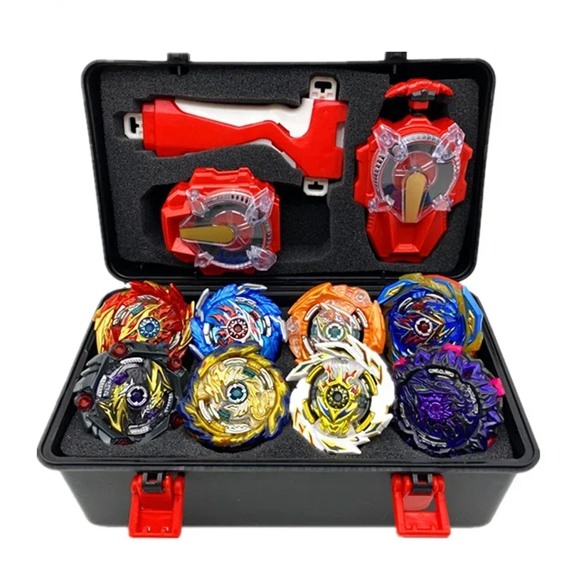 Takara Tomy Beyblades Burst Toy Storage Box, Explosão Gyro Set, Caixa de ferramentas de combate, Pequeno volume, Jogos, 8801