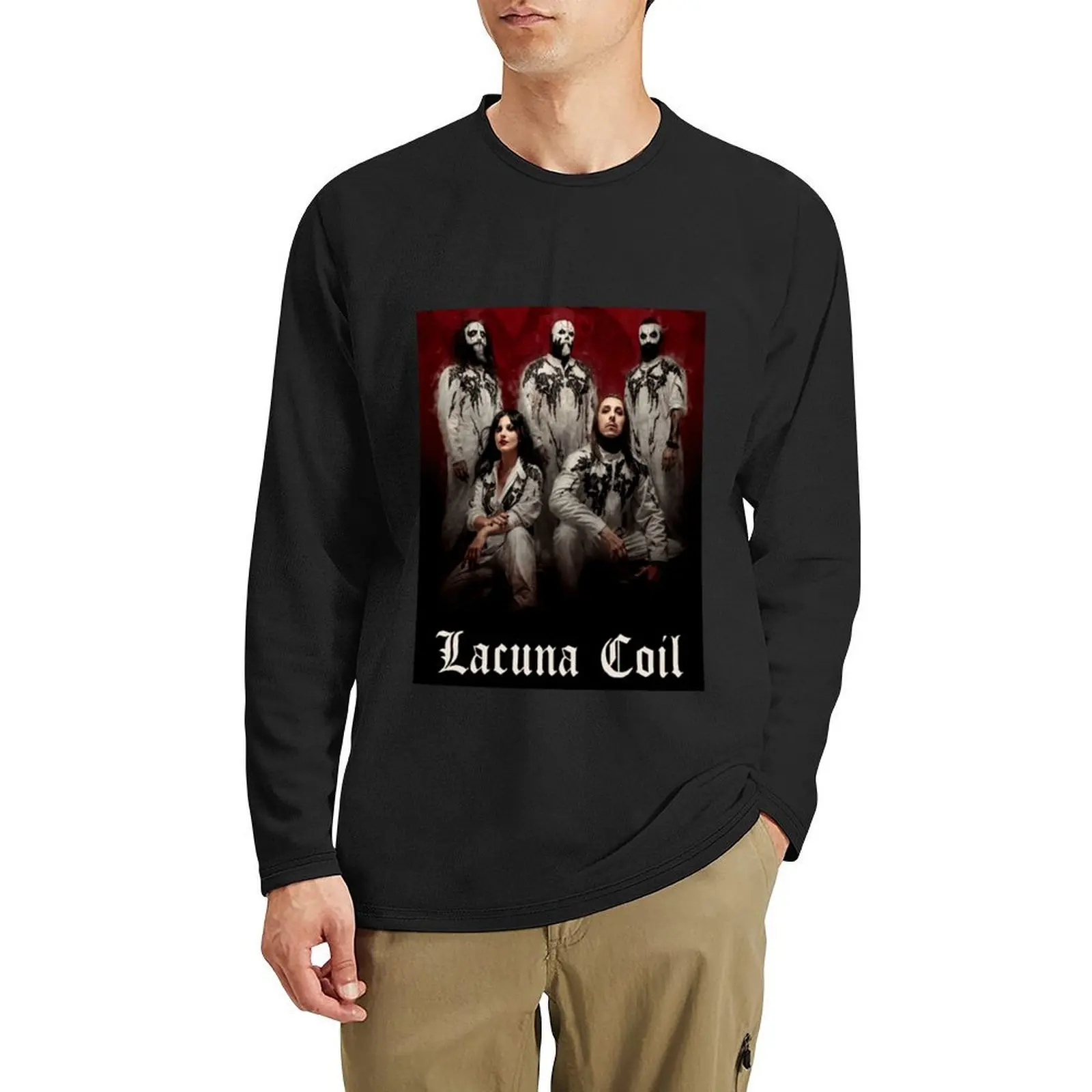 

Lacuna Coil Long T-Shirt t shirt man korean fashion sweat shirt oversized t shirt mens big and tall t shirts