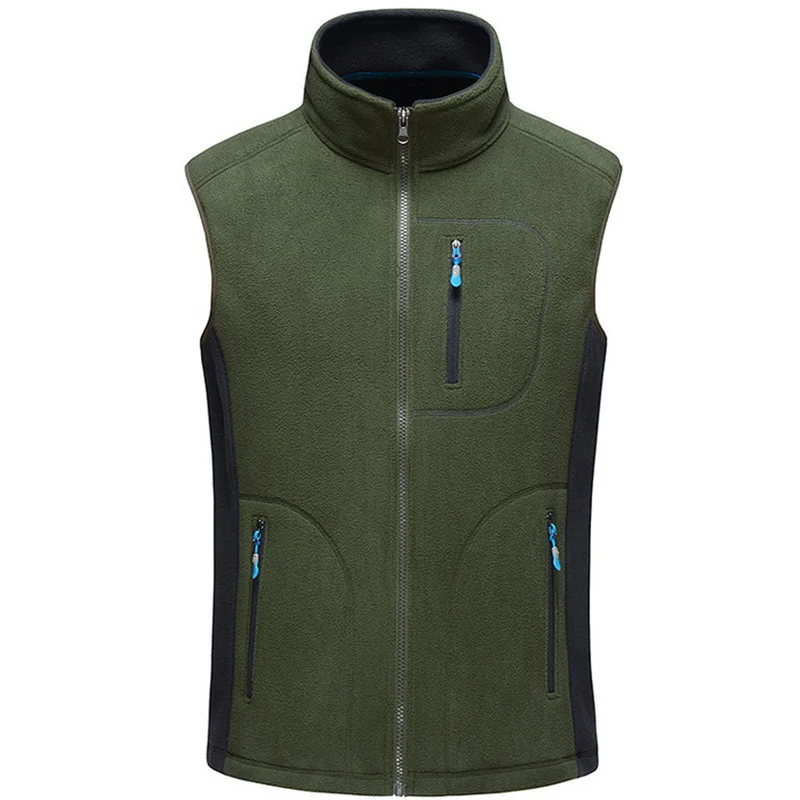 

Outdoor winter men tactical Mountaineering camping thicken fleece waistcoat male jacket Autumn warm Windproof sleeveless vests