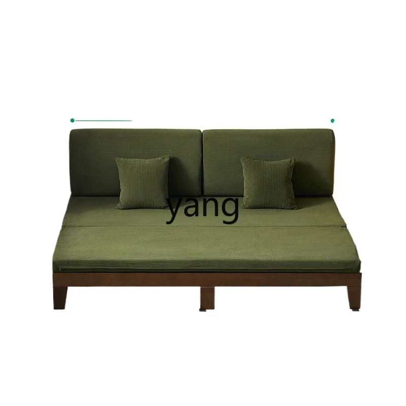 

L'm'm Retro Style Living Room Small Apartment Retractable Fabrics Sofa Bed