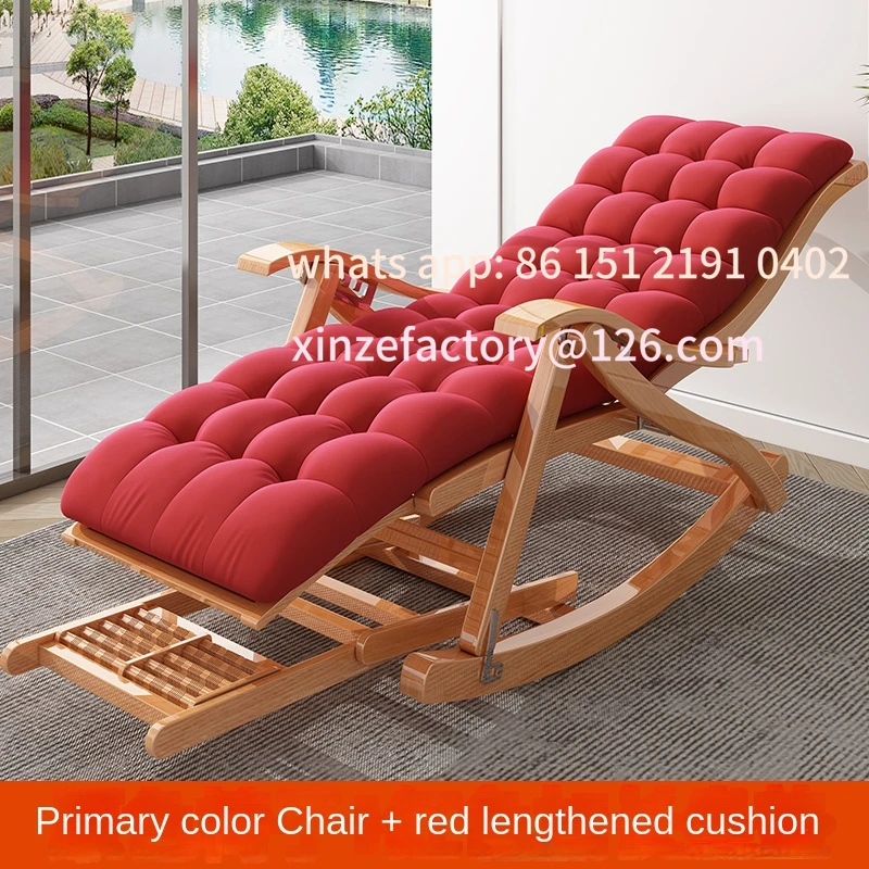 

Customizable fotel bujany Salon Fotel dla dorosłych bambusowy fotel nowoczesny balkon leniwe leżaki ergonomiczne