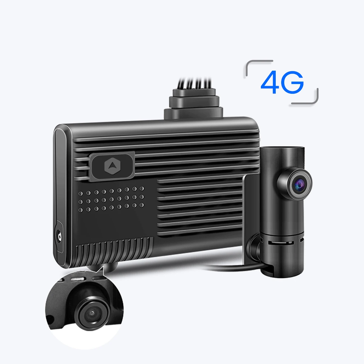 4G Car Camera Dual Dashcam with Live GPS Tracking and G-Sensor for Cars Vehicle Safety