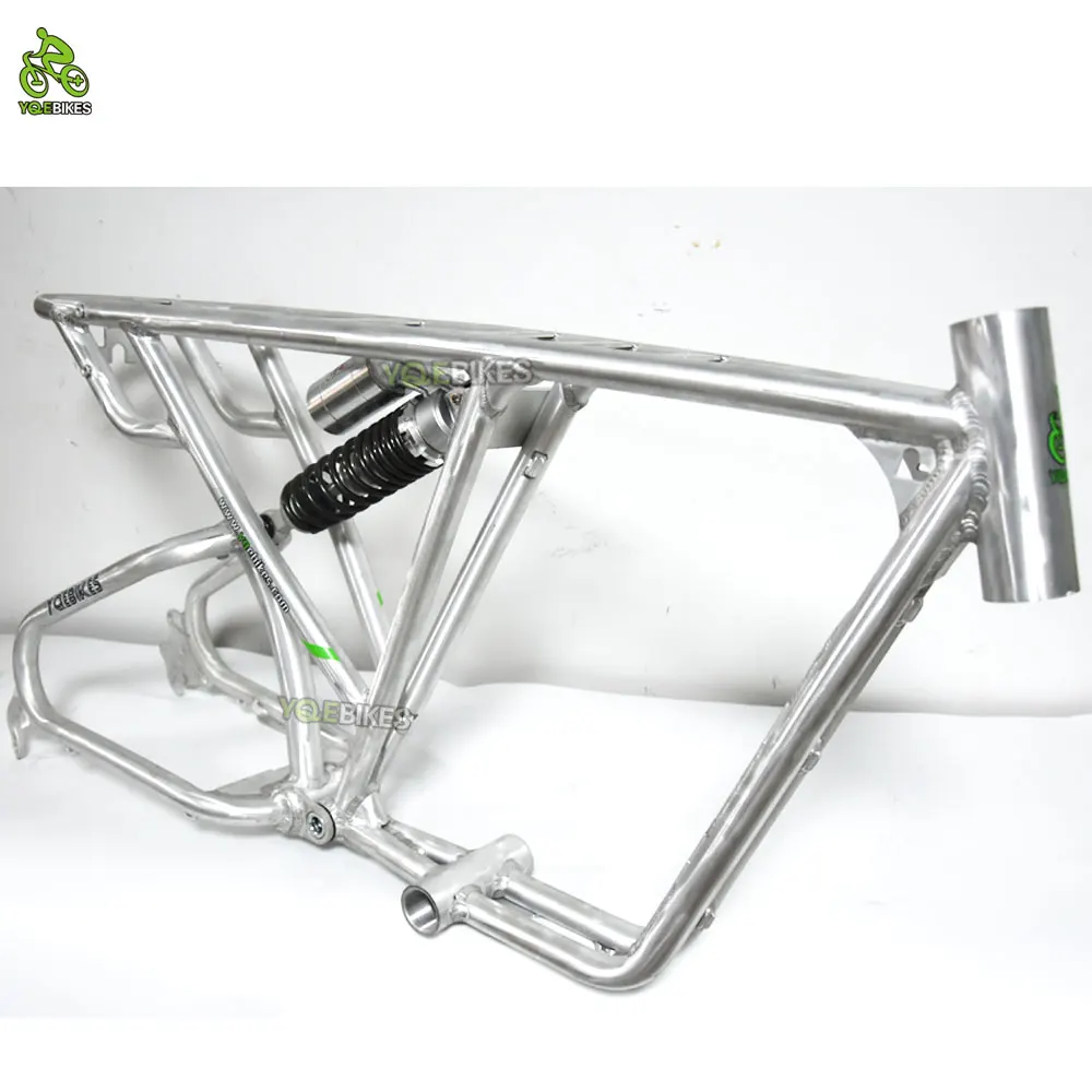 20inch Full Suspension Electric Bike Frame E Bike Electric Mountain Bike Frame Part for Super Electric Bike Bicycle E Bike 73 RX