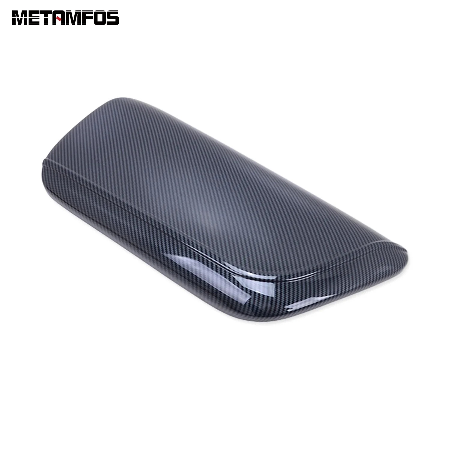 For Toyota Camry 2018-2022 2023 Carbon Fiber Center Console Armrest Box Storage Box Cover Trim Interior Accessories Car Styling