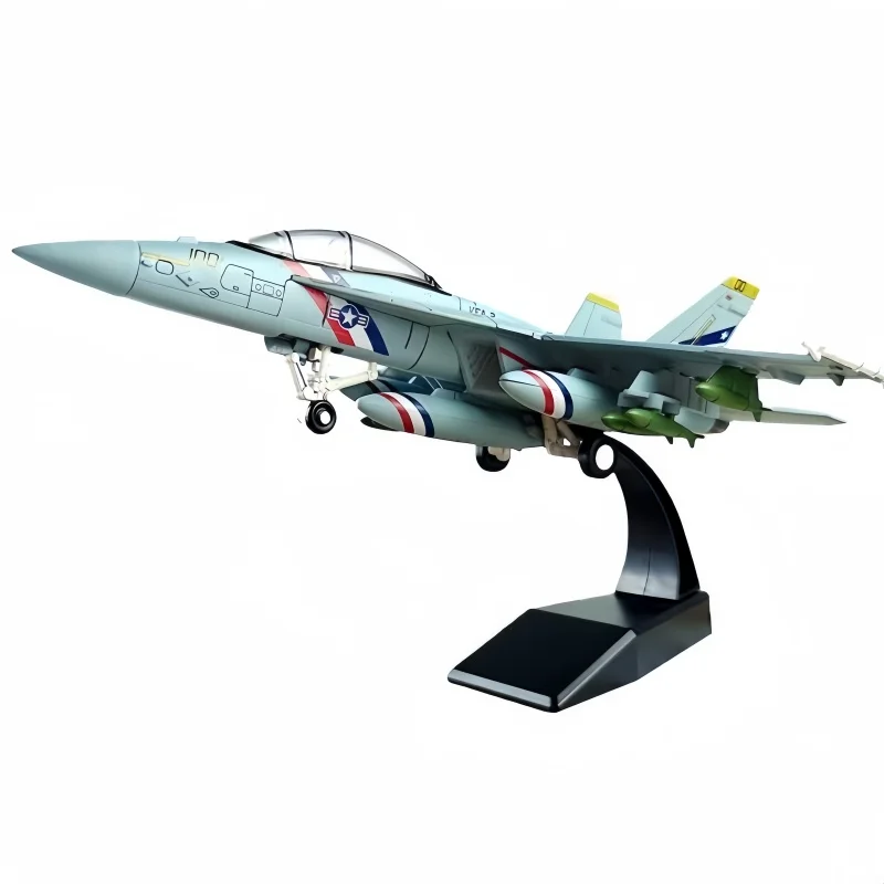 1/72 Kreative Militär-Serie Bausteine F/A-18 Hornet Angriffsjet Mehrzweck-Kampfflugzeug Spielzeug für Weihnachtsgeschenke – Detail 4
