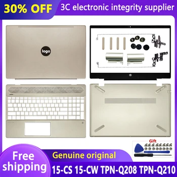 Voor HP Pavilion 15-CS 15-CW TPN-Q208 Q21 Laptop LCD Back Cover/Front Bezel/Scharnieren/Palmsteun/Bottom Case/Toetsenbord Goud L28379-001