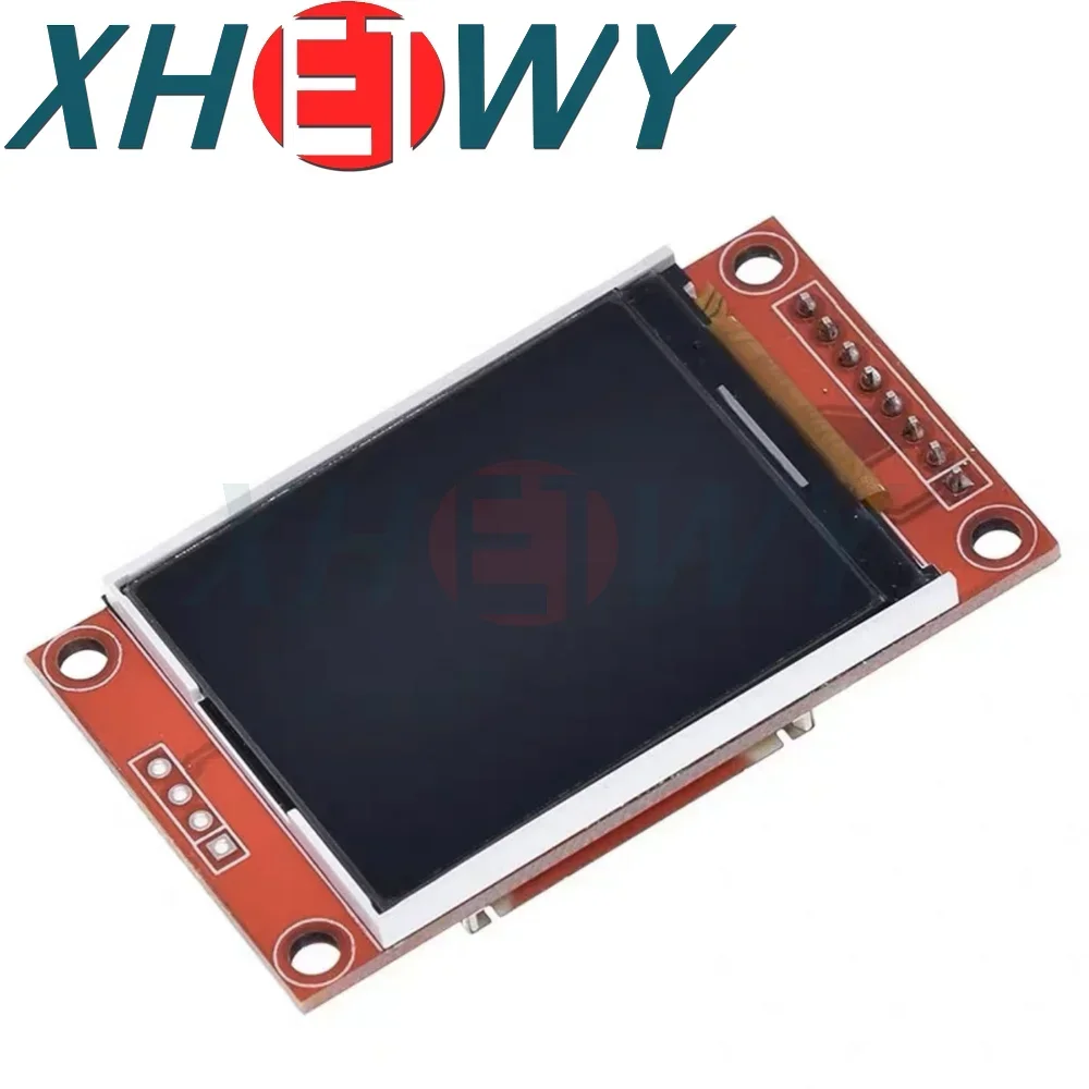 Módulo de tela LCD colorida TFT de porta serial SPI de 1,8 polegadas com 4 drivers IO, display LCD 128 * 160 st7735s sem toque