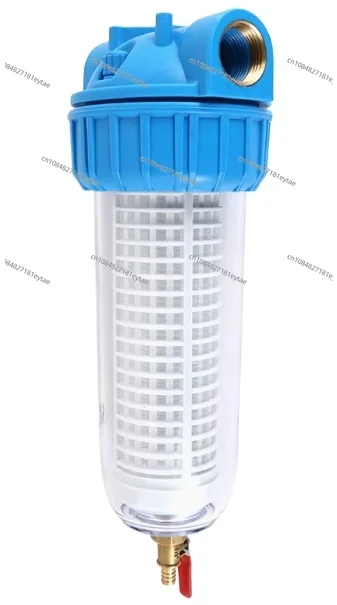 10 inch Transparent Backwash Water Purifier Filter High Pressure Washer Filter With Sewage Outlet