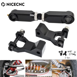 NICECNC para Yamaha Raptor 700 ATV Kit de descenso trasero delantero 700R YFM700 Raptor 660 660R YFM660R Raptor660 accesorios ATV