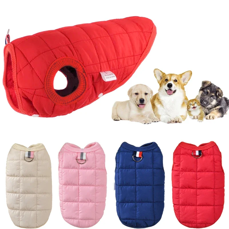 Pet Winter Clothes Warm Fleece Pet Dogs Jacket for Small Medium Puppy Cats French Bulldog Chihuahua Costume Kittens Products