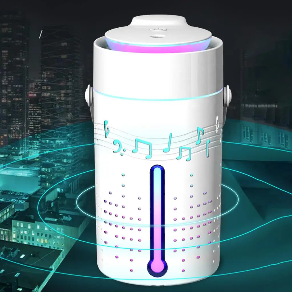 LED Essential Oil Humidifier เครื่องกระจายอากาศ Cool Mist Night Light