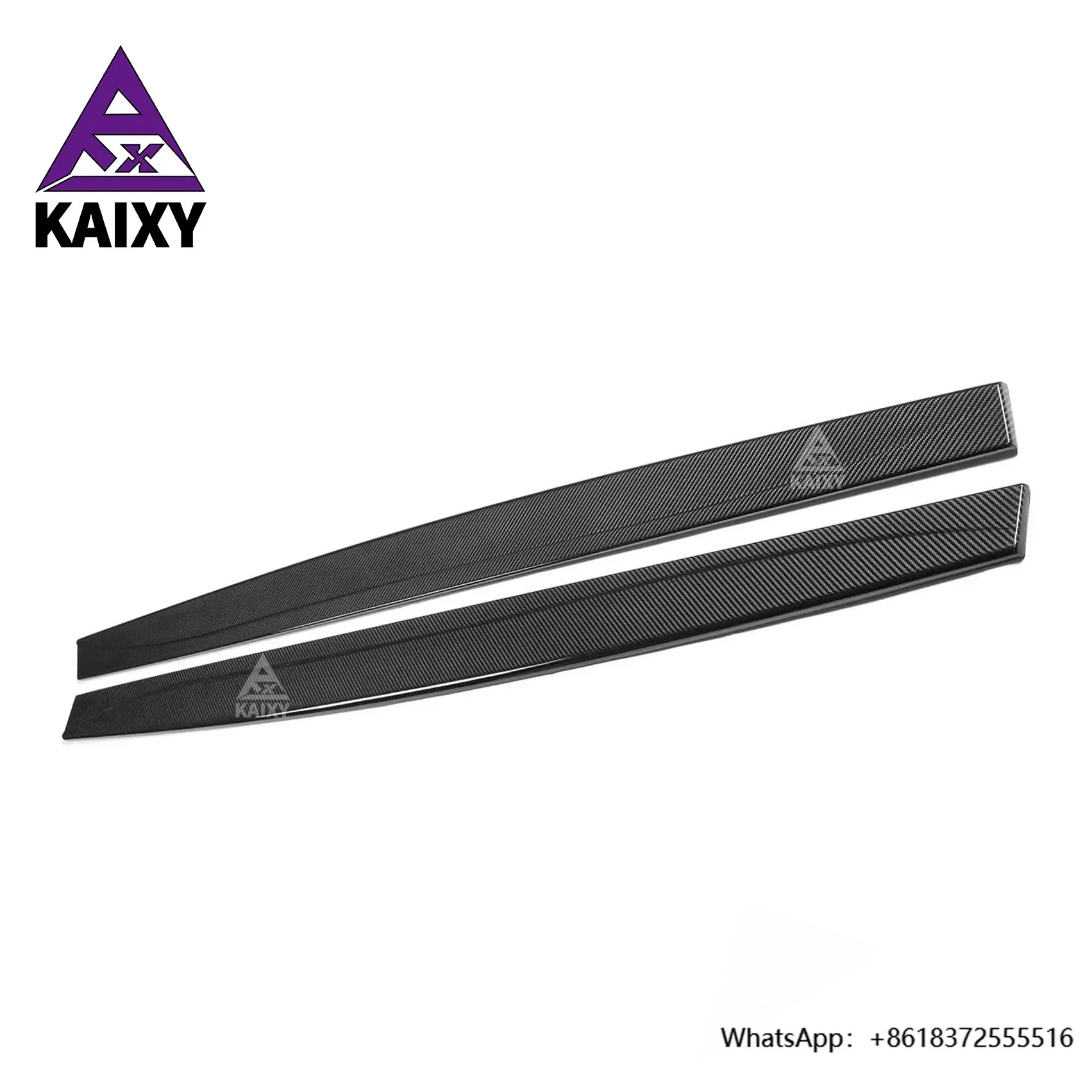 

X Dry Carbon Fiber Side Skirt For F80 F82 Bodykit MP Style Front Bumper Splitter Lip