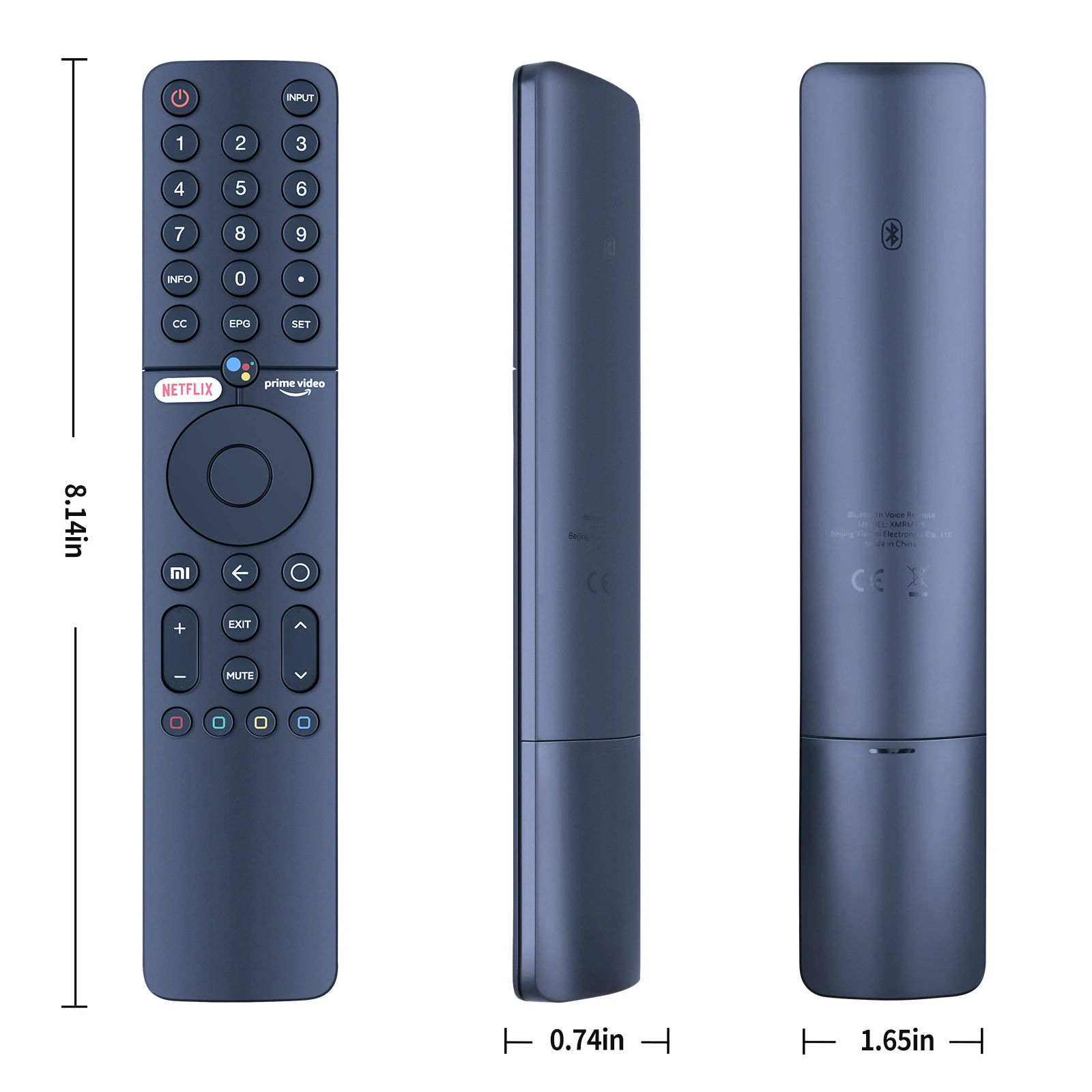 New XMRM-19 Bluetooth Remote Control For Xiaomi MI TV P1 Q1 L32M6-6AEU L75M6-ESG