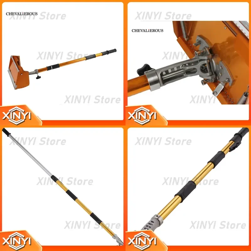 Drywall flat box plastering tool, joint gypsum tape box, roller, plastering mud scraper, for wall and ceiling decoration
