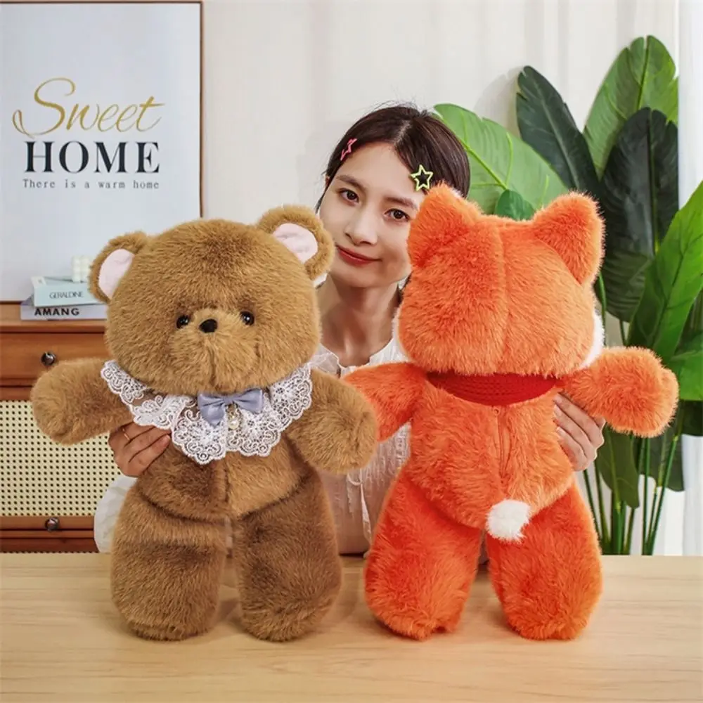 Animali da corsa Orso da corsa Giocattoli di peluche Elefante Gatto Pecora Cane Animali Peluche Comodo cuscino morbido Peluche di coniglio