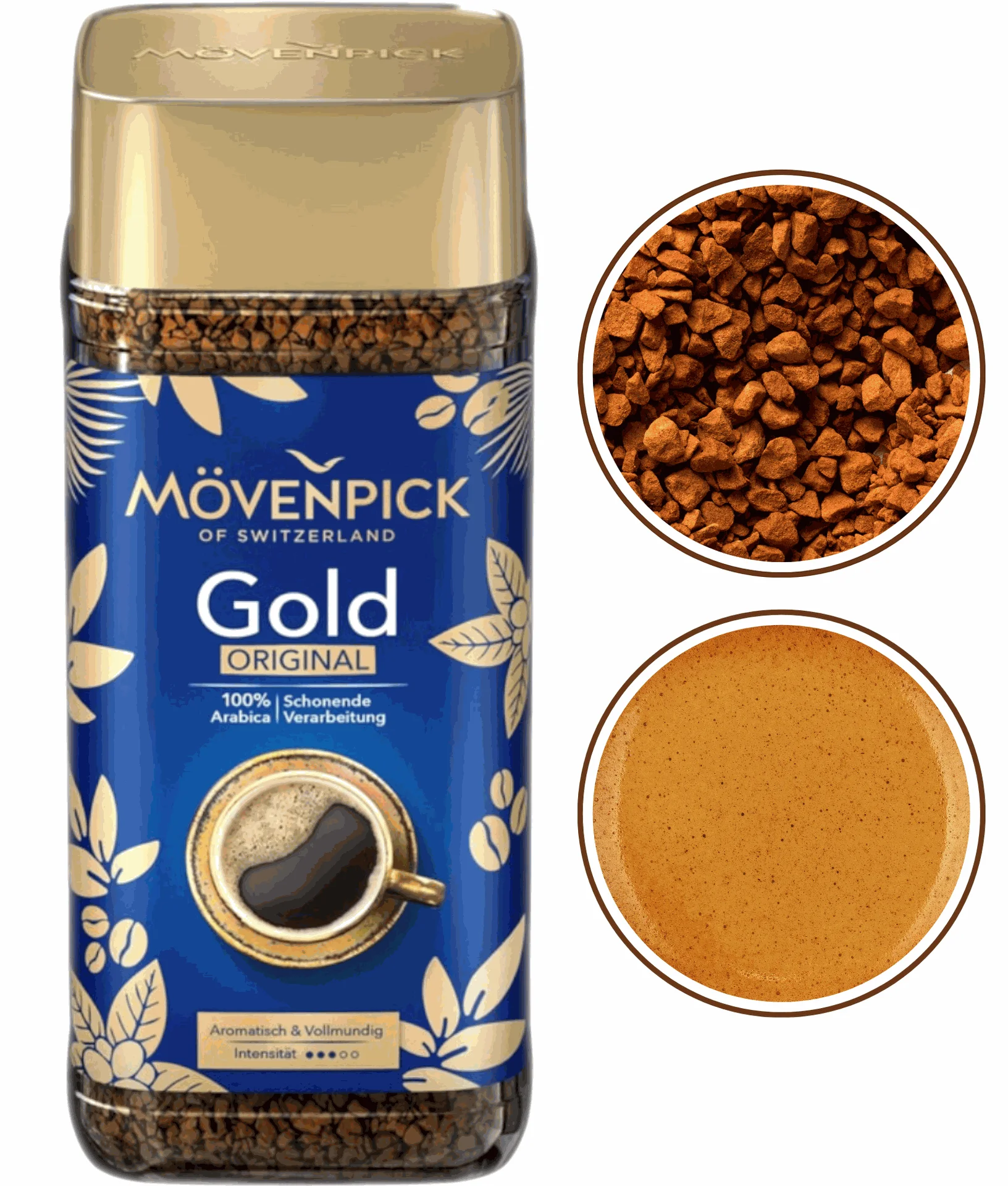 موفنبيك جولد قهوة أرابيكا سريعة التحضير من الزجاج الأصلي 100 جرام #1
