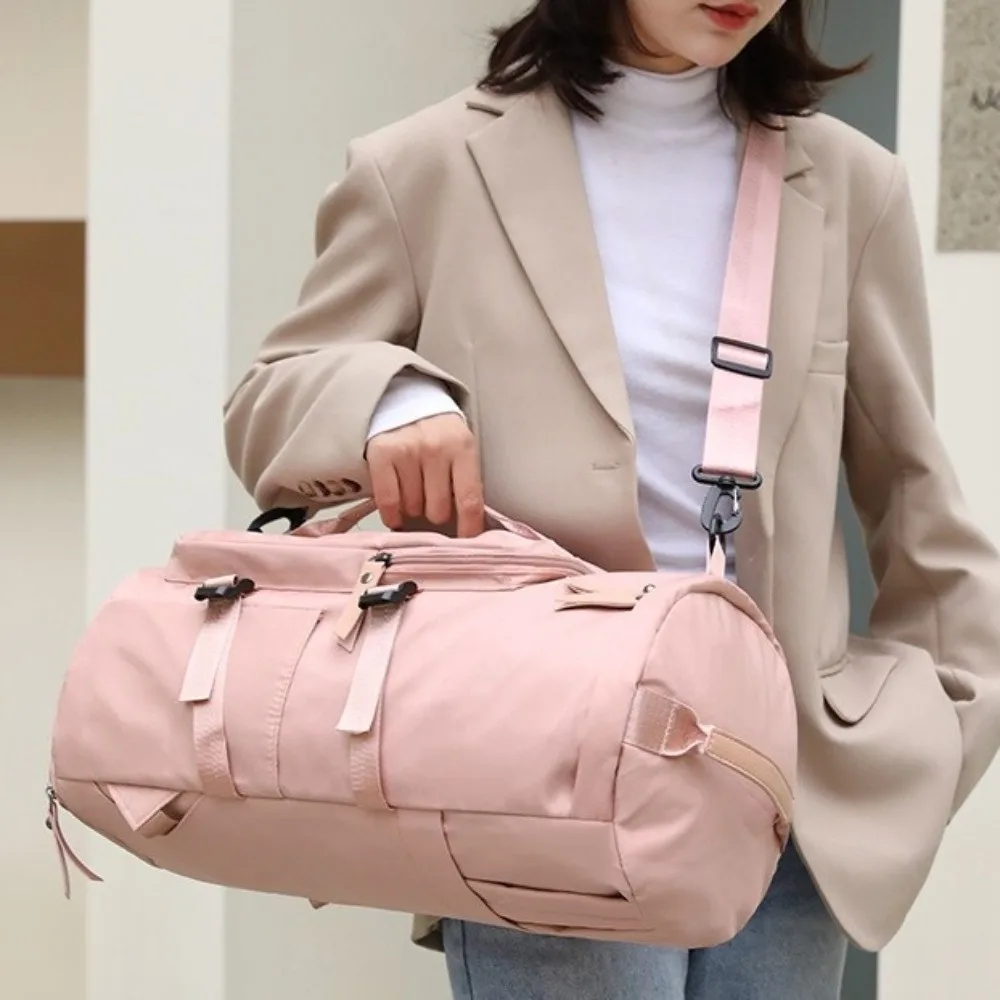 

Multifunctional Travel Luggage Bag Handheld Large Capacity Sports Fitness Bag Lightweight Dry Wet Separation Travel Backpack