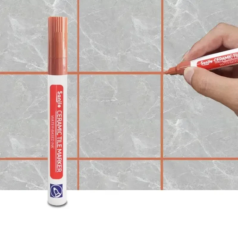 1/3 Stuks Waterdichte Witte Marker Pen Muur Naad Reparatie Tegels Grout Markers Pennen Vloer Badkamer Decontaminatie Kwast Gereedschap