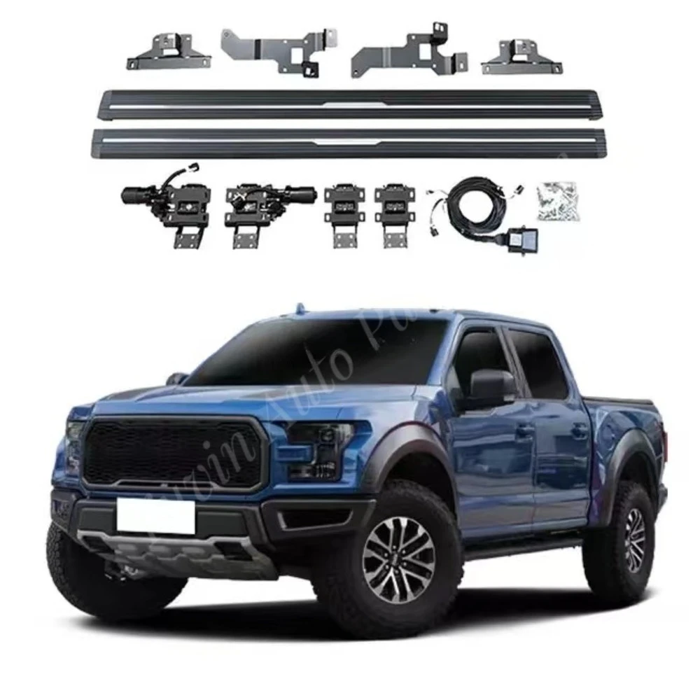 Running Board Manufacturing Aluminum Alloy Electric Side Step for F150 STANDARD SUPER CAB 2008-2024