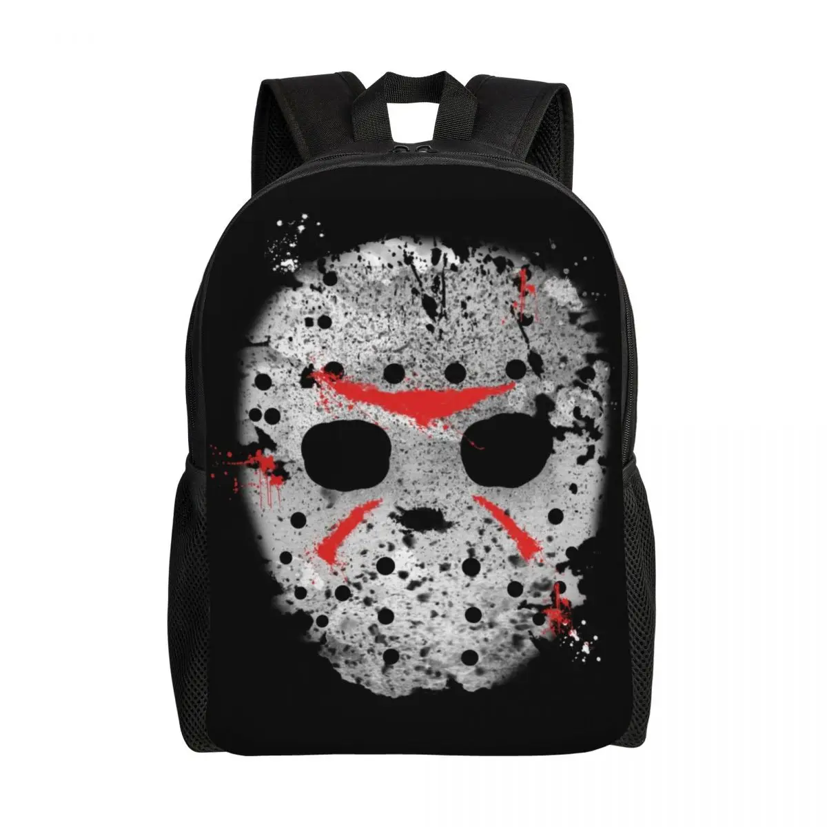 Custom  Horror Movie Character Killer Backpacks Halloween Film College School Travel Bags Men Women Bookbag Fits 15 Inch Laptop