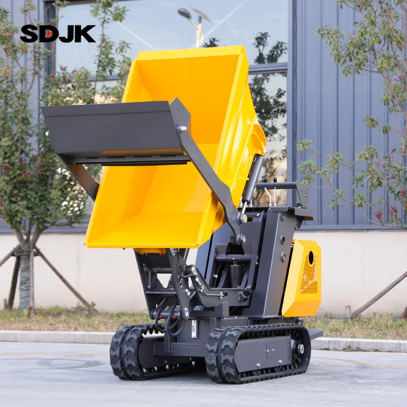 

800kg Mini Dumper Hydraulic Skip Loader for Construction Small Concrete Dumper Garden Mini Transporter