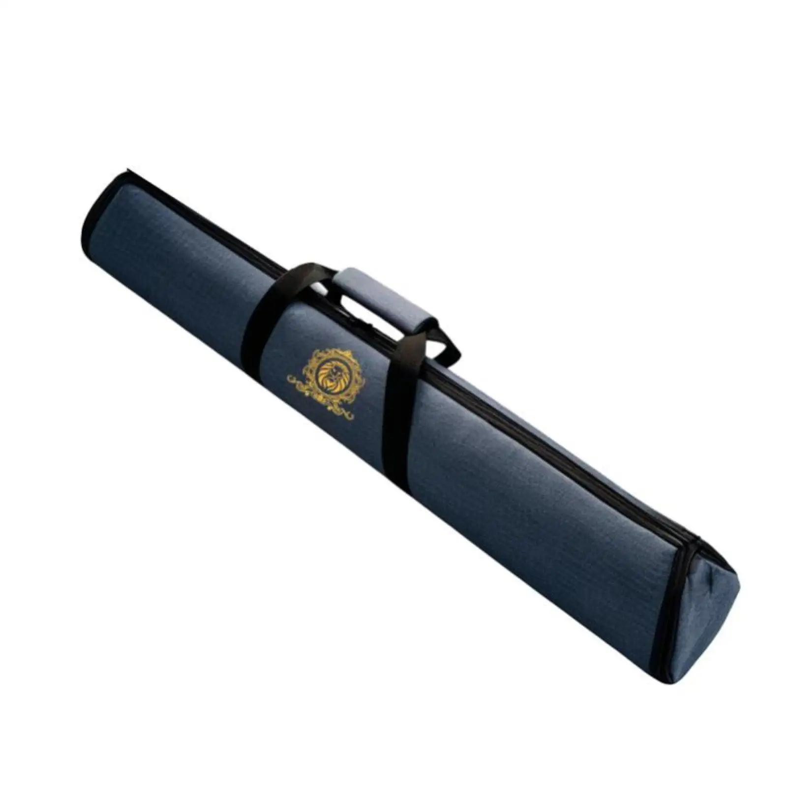 Billiard Cue Case, Large Capacity, Six-Hole Triangle, Waterproof PU, Ergonomic