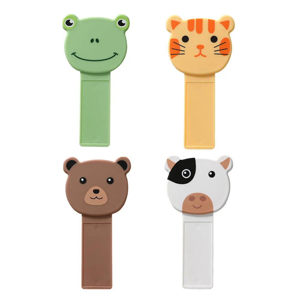 

4Pcs Toilet Seat Lifter Premium Material Cartoon Pattern Comfortable Hands-Free Use Easy Installation Toilet Seat Cover Lifter