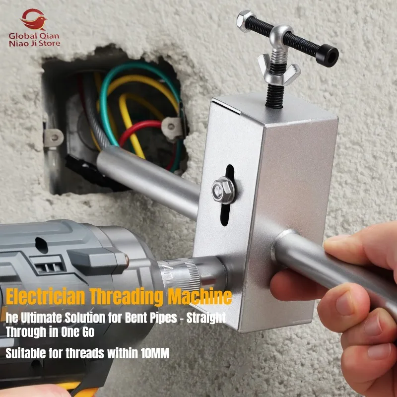 New Single-Person Semi-Automatic Cable Puller, Thickened Handheld High-Quality Cable Puller for Electricians