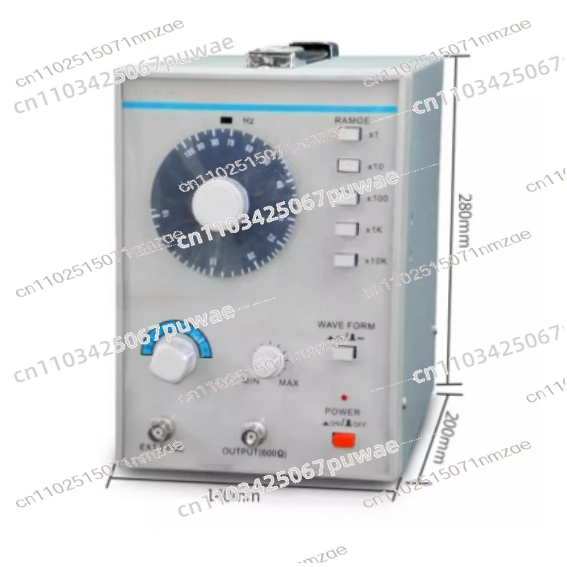 

10Hz-1MHz Audio Adjustable Signal Generator 101 110V 220V Signal Generator Low Frequency Signal Generator Measurement