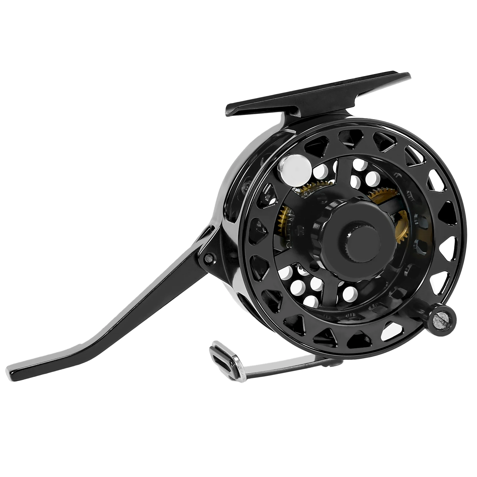 

Automatic Fly Fishing Reel Spool Removeable CNC Machined Aluminum 75mm Out Diameter Large-Arbour for Freshwater Nymph Fishing