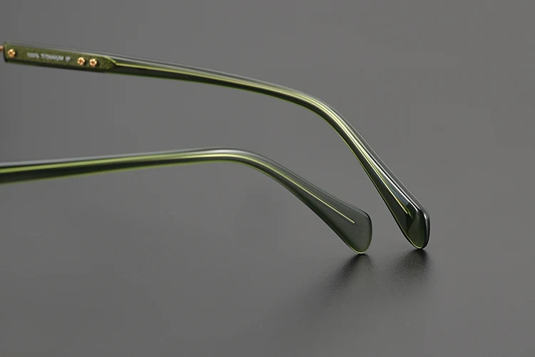 Titan Schildkröte Lesebrille Männlich Handgemachte Schmale Brillen Rahmen Anti Blaues Licht Gläser +1,0 1,5 1,75 2,0 – Detail 9