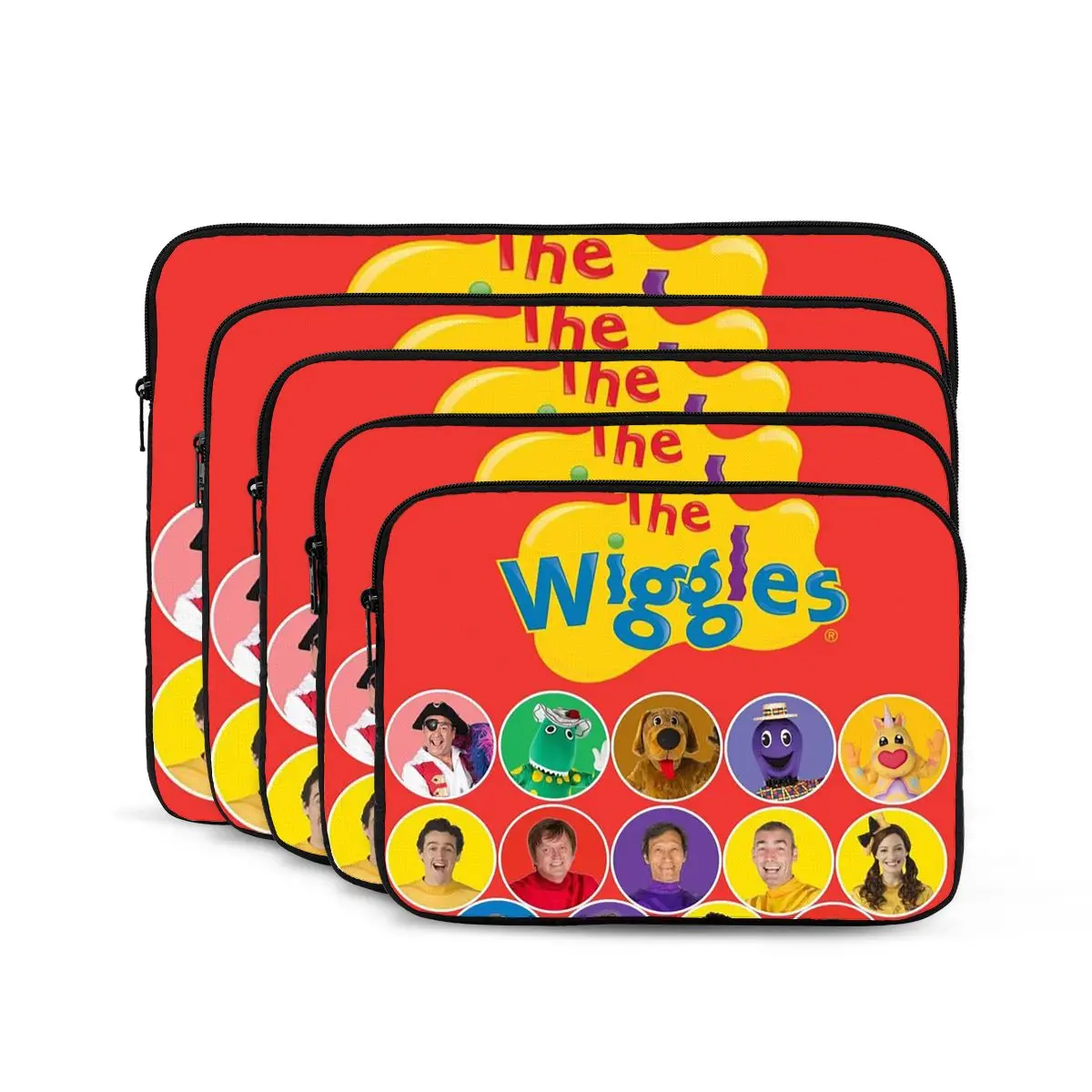 The Wiggles Tv Show Music Band Notebook Laptop Bag Case Pouch For Macbook Air Pro Tablet Shockproof Case Bag