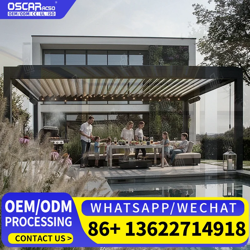 Sliding Retractable Sunrooms with Customizable Polygonal Roofs for Residential Courtyards Modern Design 1Year Warranty 23% Reord