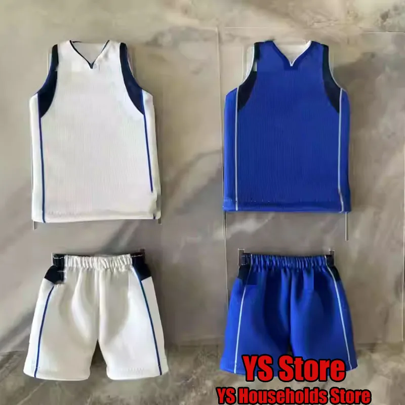 1/6 Basketball Player Mini Jersey Clothes Set Customization Toys Accessory For 12