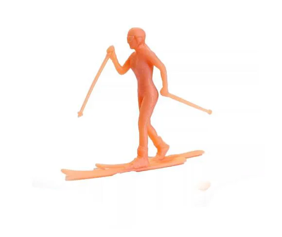 1/64 1/87 Figurines Scale Model Resin skiing Winter sports Martin Floating Skateboard Uncolored Miniatures Diorama Hand-painted