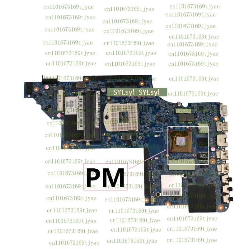Para HP Pavilion Dv7 Dv7t-6000 dv7-6b55sg TPN-W105 DV7-6000 placa base para ordenador portátil 665991 -001 Notebook 639391 -001 HM65 DDR3 madre