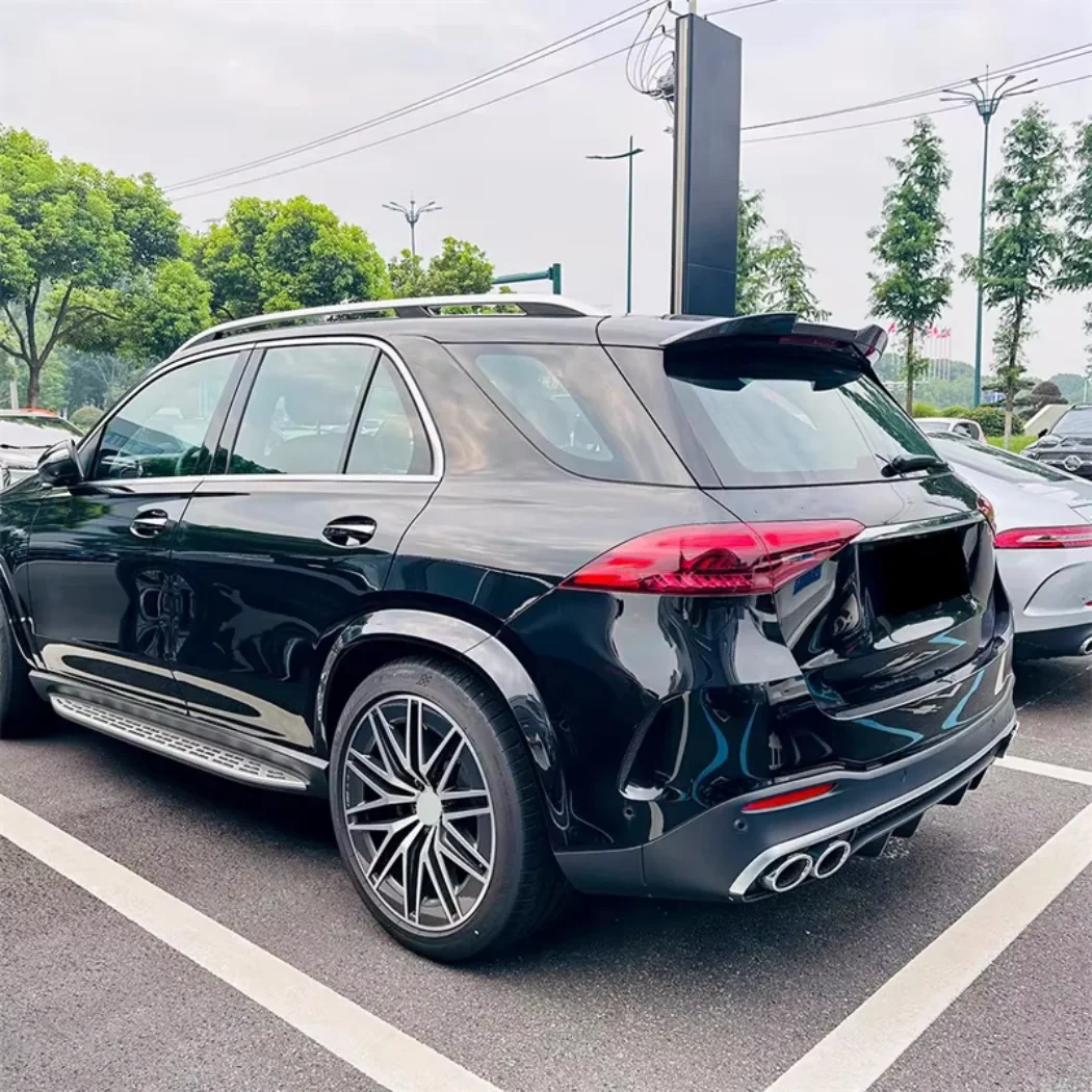 

For Mercedes Benz GLE Class W167 C167 2019-2024 Rear Spoiler Cap Rear Trunk Boot Roof Lip Spoiler BodyKit Tuning