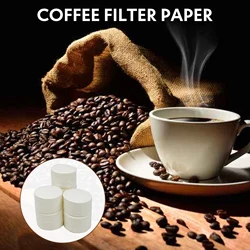 Carta da filtro per caffè 350 pezzi compatibile con Aeropress, Micro filtri in carta 64mm