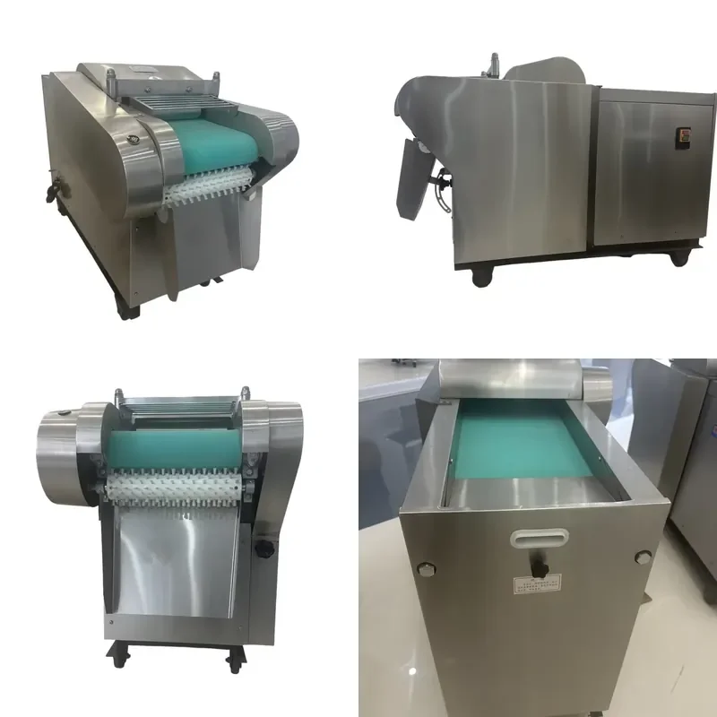 

2026 Commercial Stainless Steel Electric Multi-function Block Shreds Slices Leafy Vegetable Cutter