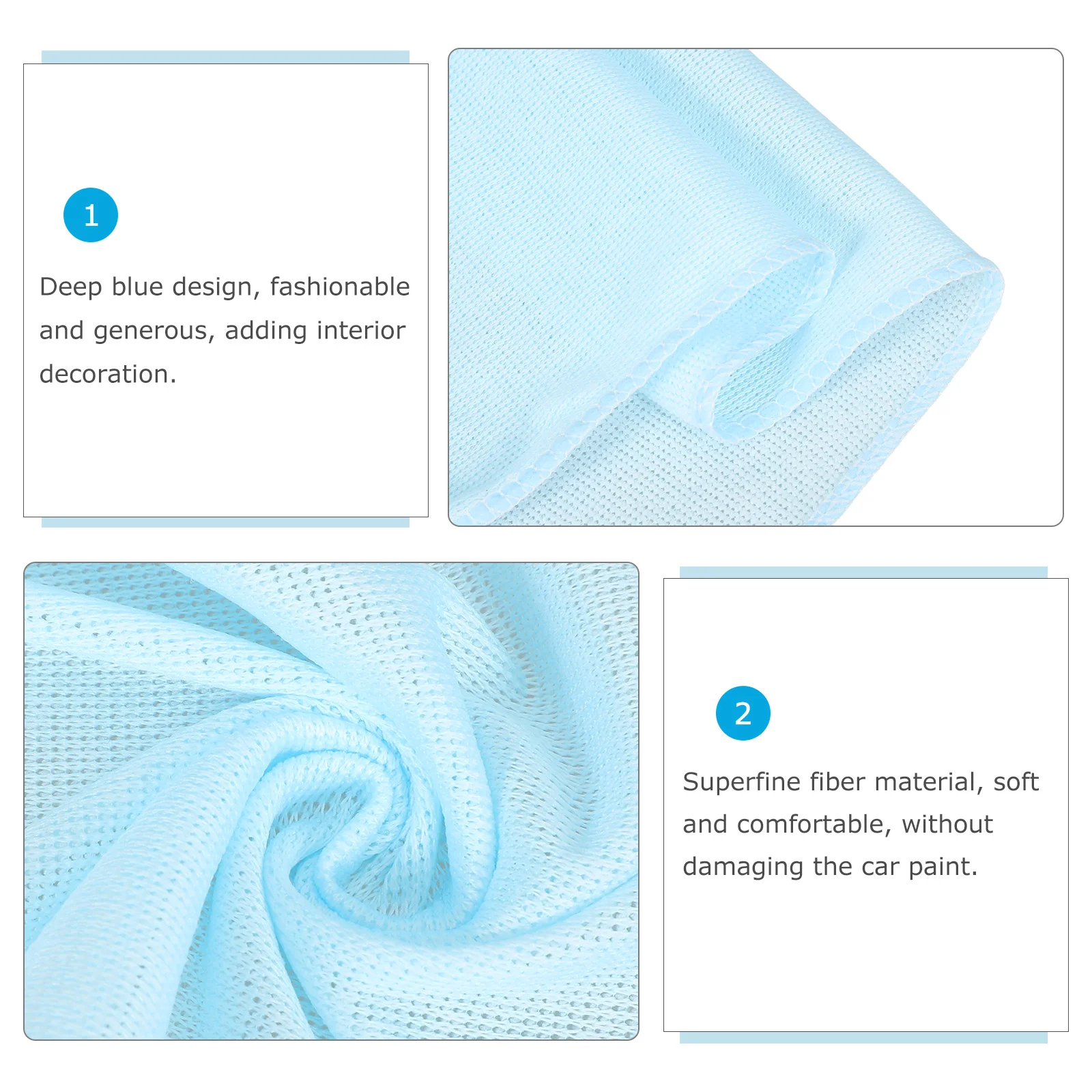 

12Pcs Car Drying Towels Portable Compact Size for Auto Washing and Polishing Cleaning Cloth Cloth for Drying Cars