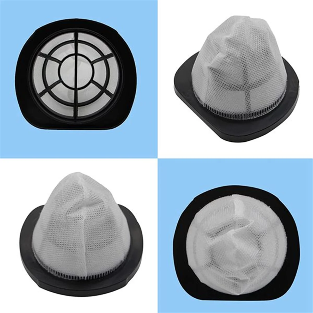 6PCS Vacuum Filter Accessories Fit for Bissell 38B1 38B1L 1059 Series Vacuum Cleaner Accessories Replacement Parts