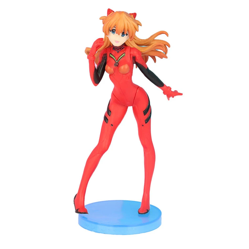 Neon Genesis EVANGELION Anime Figure Eva 3Pcs/set Ayanami Rei Asuka Langley Soryu Makinami PVC Action figure Toys Model Collecti