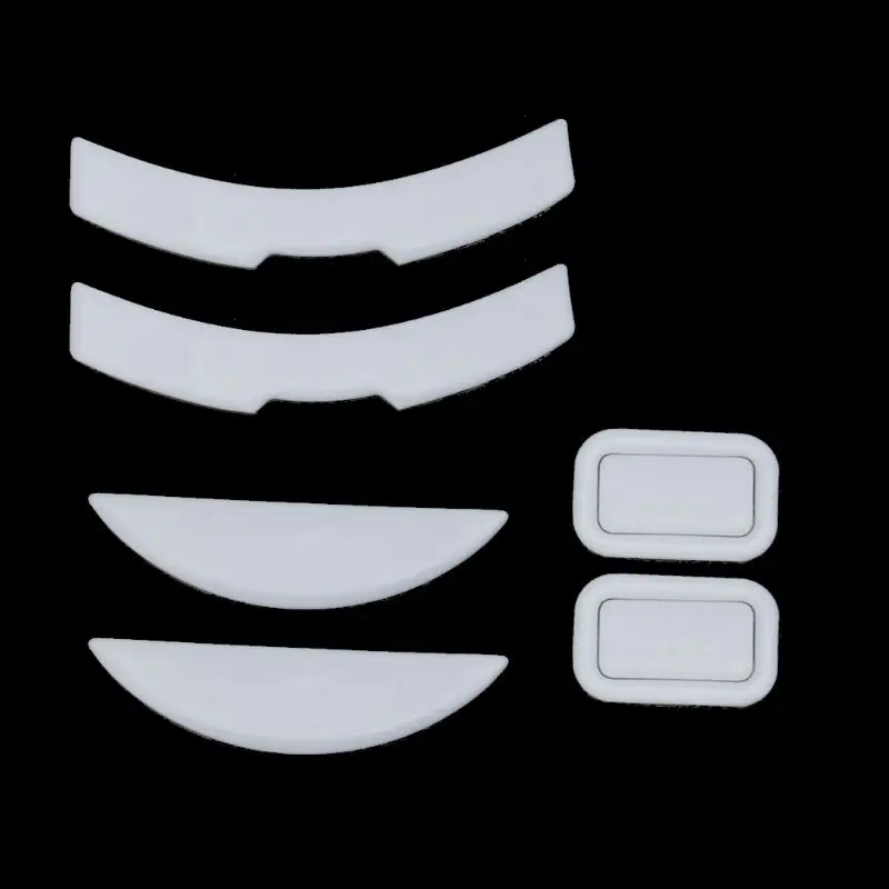 2 zestawów/paczka Tiger Gaming nóżka myszy Skate dla Razer MAMBA elite White Mouse Glides Curve Edge