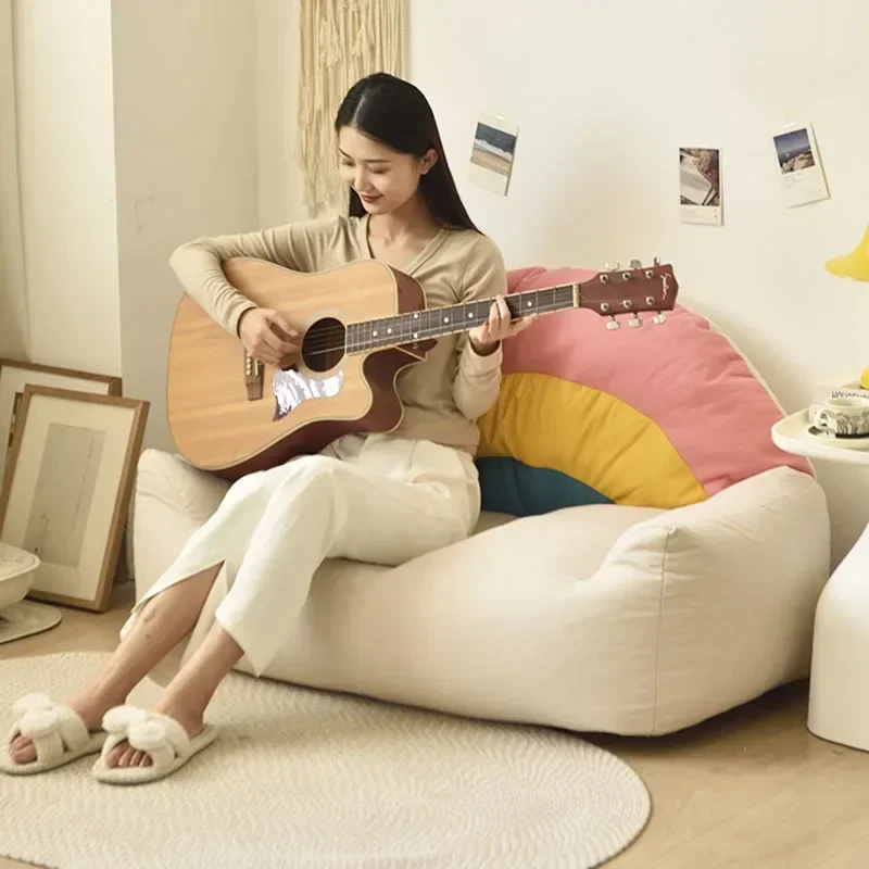 ٪ أريكة مقعد الحب الحديثة يتوهم بسيط الأبيض القراءة الشمال أريكة نفث غرفة المعيشة Muebles Para Salas Modernos أثاث المنزل