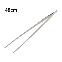 Aquarium Live Tank Curve Plant Long Tongs Stainless Steel Tweezers 27/38/48cm