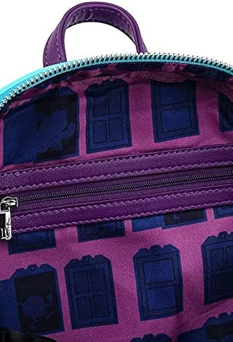 Disney-Mochila para homens e mulheres, monstro loungefly, universidade, monstro de Mao, olhos grandes, mochila, faculdade, bolsa escolar