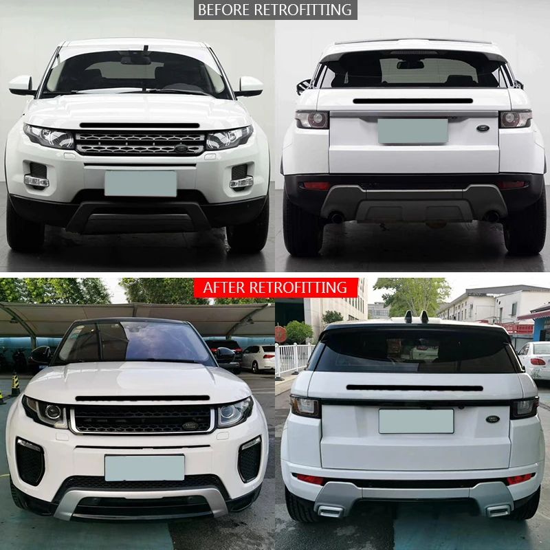 High-end Body Kit CustomizationCar Modification 2019 Body Kits For Cars Front Bumper Rear Bumper Without Headlights Taillights F